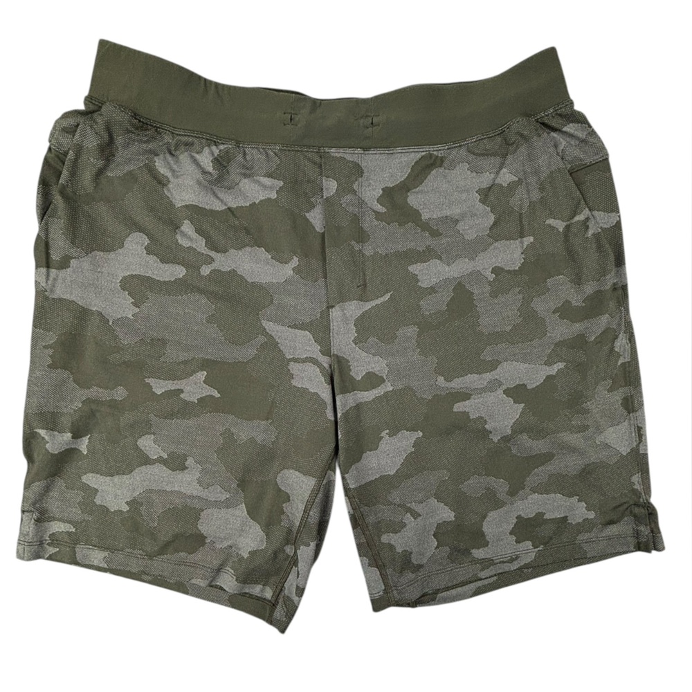 Lululemon | THE Shorts 9” Linerless | Camo | Excellent condition!! - Picture 3 of 4
